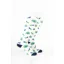 Rydale Kids Animal Welly Socks Pack of 10 - Peacock Cream