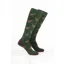 Rydale Women's Bird Welly Socks Pack of 10 - Walking Pheasant Dark Olive