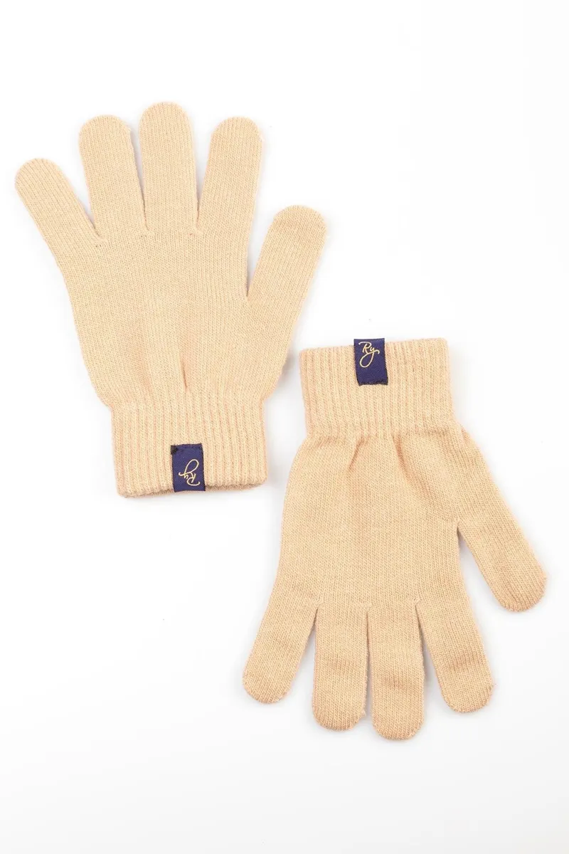 Rydale Ladies Bella Knitted Gloves - Camel