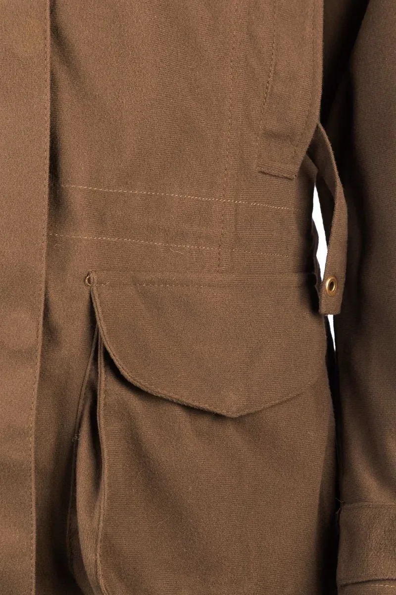 Rydale Ladies Shooting Jacket - Danby II - Brown-6