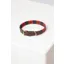 Rydale Polo Belt Dog Collar - Navy/Red/Gold