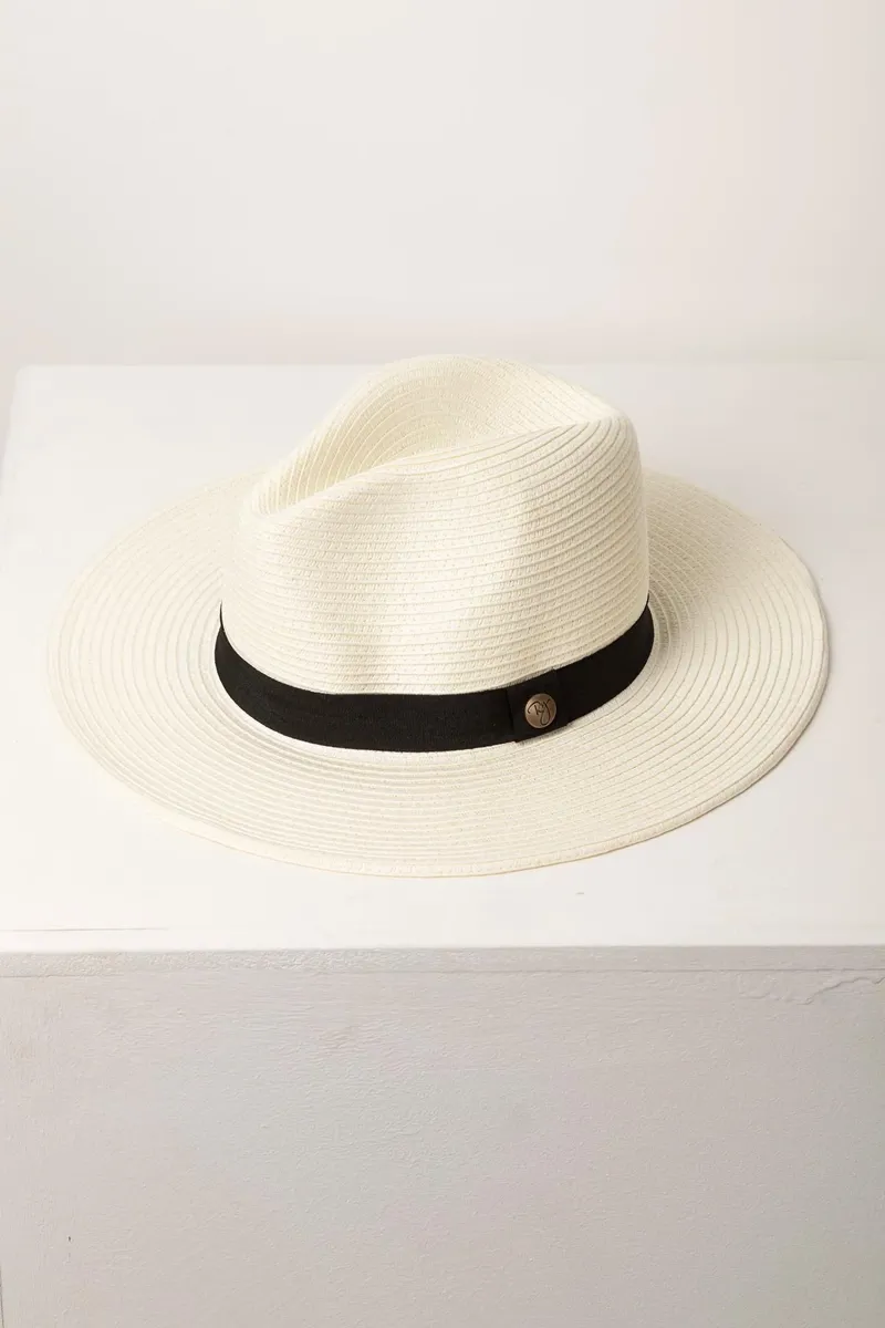 Rydale Malton Men's Panama Hat - Black