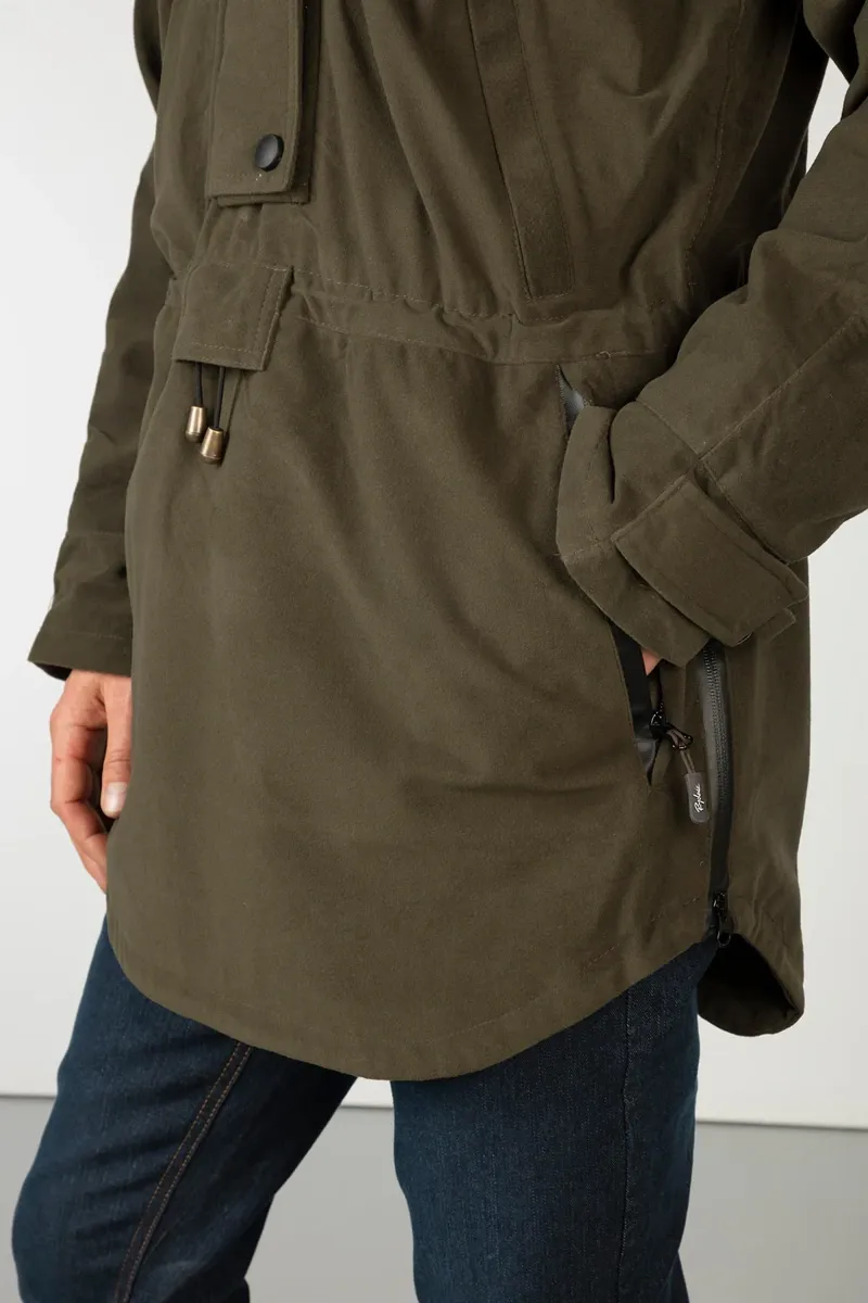 Rydale Danby Men's Long Performance Shooting Smock - Olive-8