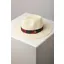 Rydale Malton Men's Panama Hat - Navy/Red