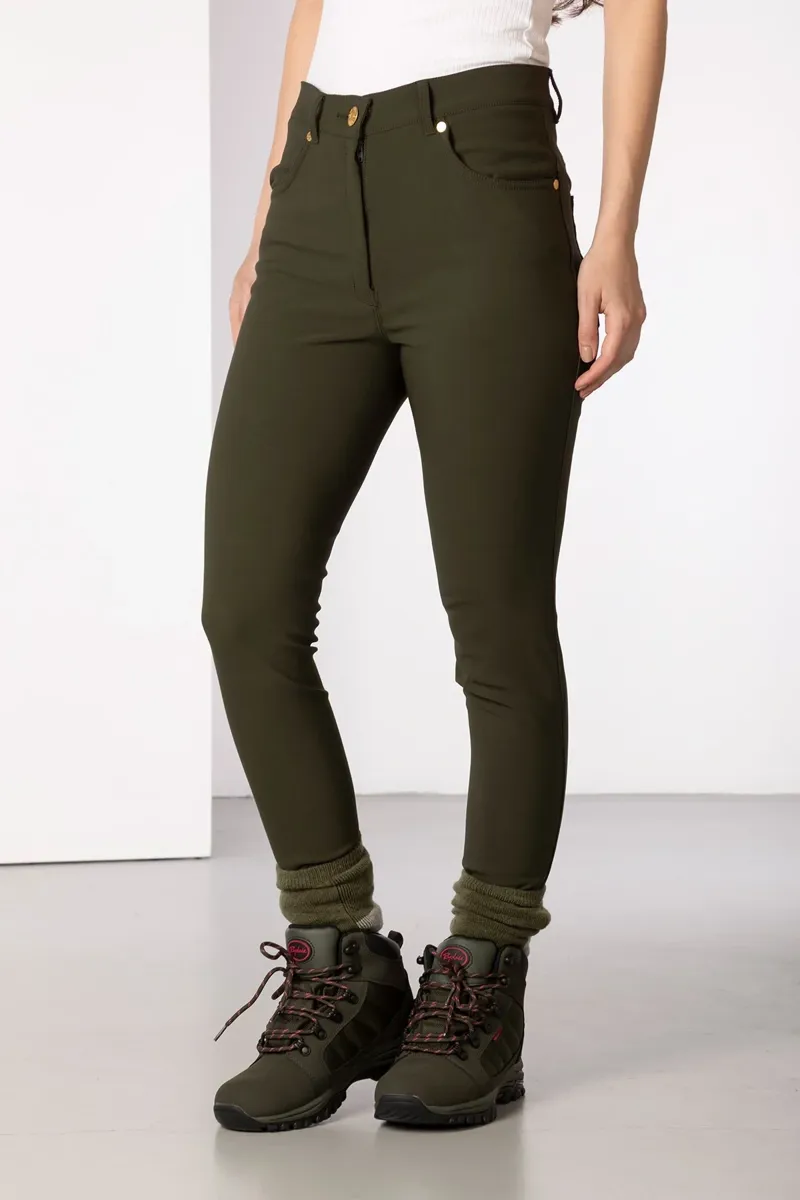 Rydale Ladies Kilnwick II Walking Trousers - Khaki