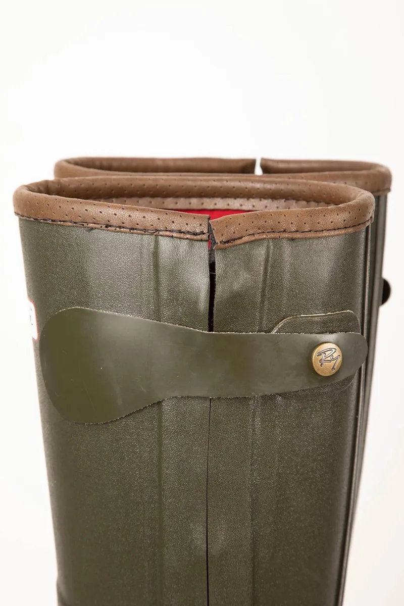 Rydale Ladies Lady Gransmoor II Zip Wellington - Olive-3