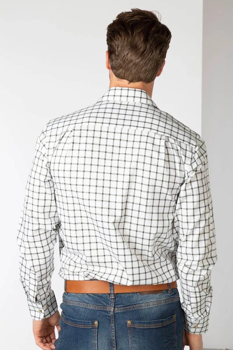 Rydale Men's Ebberston Country Checked Shirt - Ebberston Olive-3