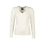 Rydale Ladies Emma V Neck Cable Knit Jumper - Cream