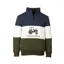 Rydale Byland Kids Sweatshirt - Navy/White/Olive