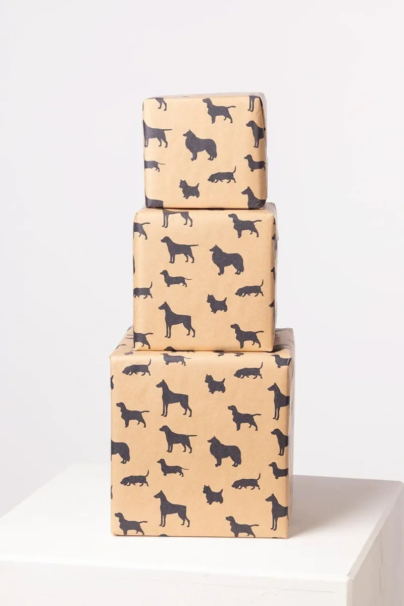 Rydale Wrapping Paper 3 Metre - Multi Dog Wrap-1