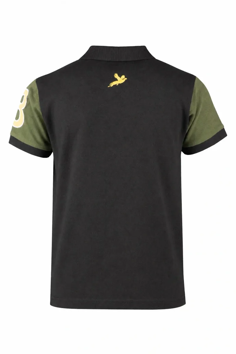 Rydale Junior Beadlam II Polo Shirt - Olive/Black-1