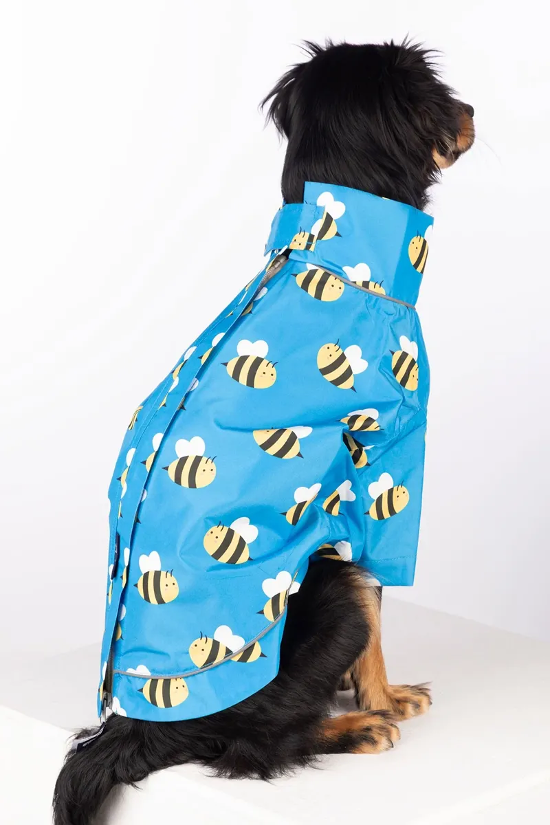 Rydale Yapham Patterned Dog Raincoats - BumbleBee-1