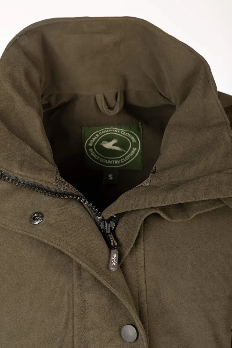 Rydale Danby Men's Long Performance Shooting Smock - Olive-9