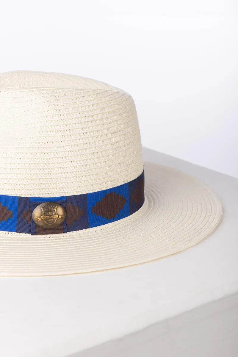 Rydale Malton Men's Panama Hat - Navy/Blue-1