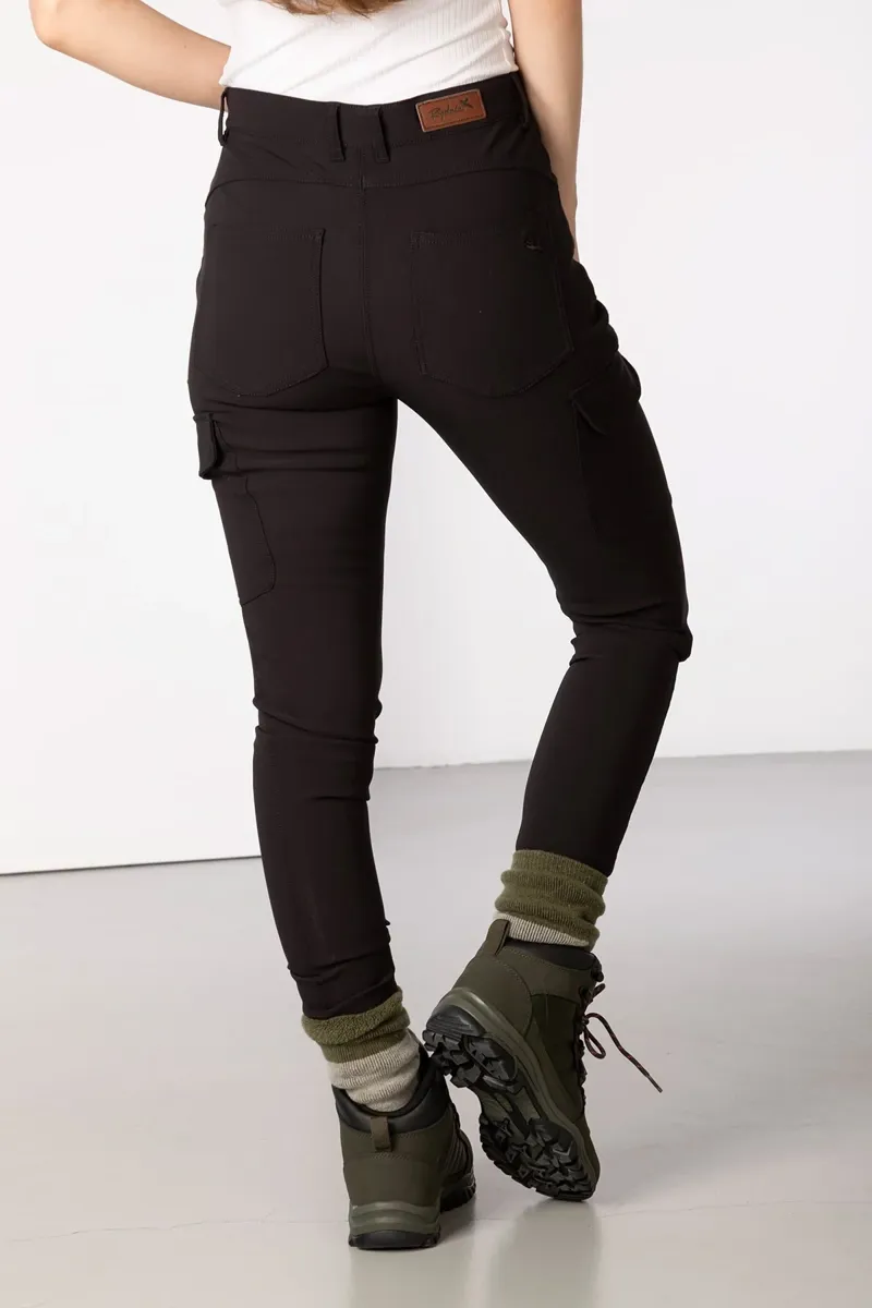 Rydale Ladies Aike II Walking Trousers with Pocket - Black-1