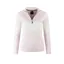Rydale Ladies Bramham Striped Quarter Zip Jumper - Soft Pink