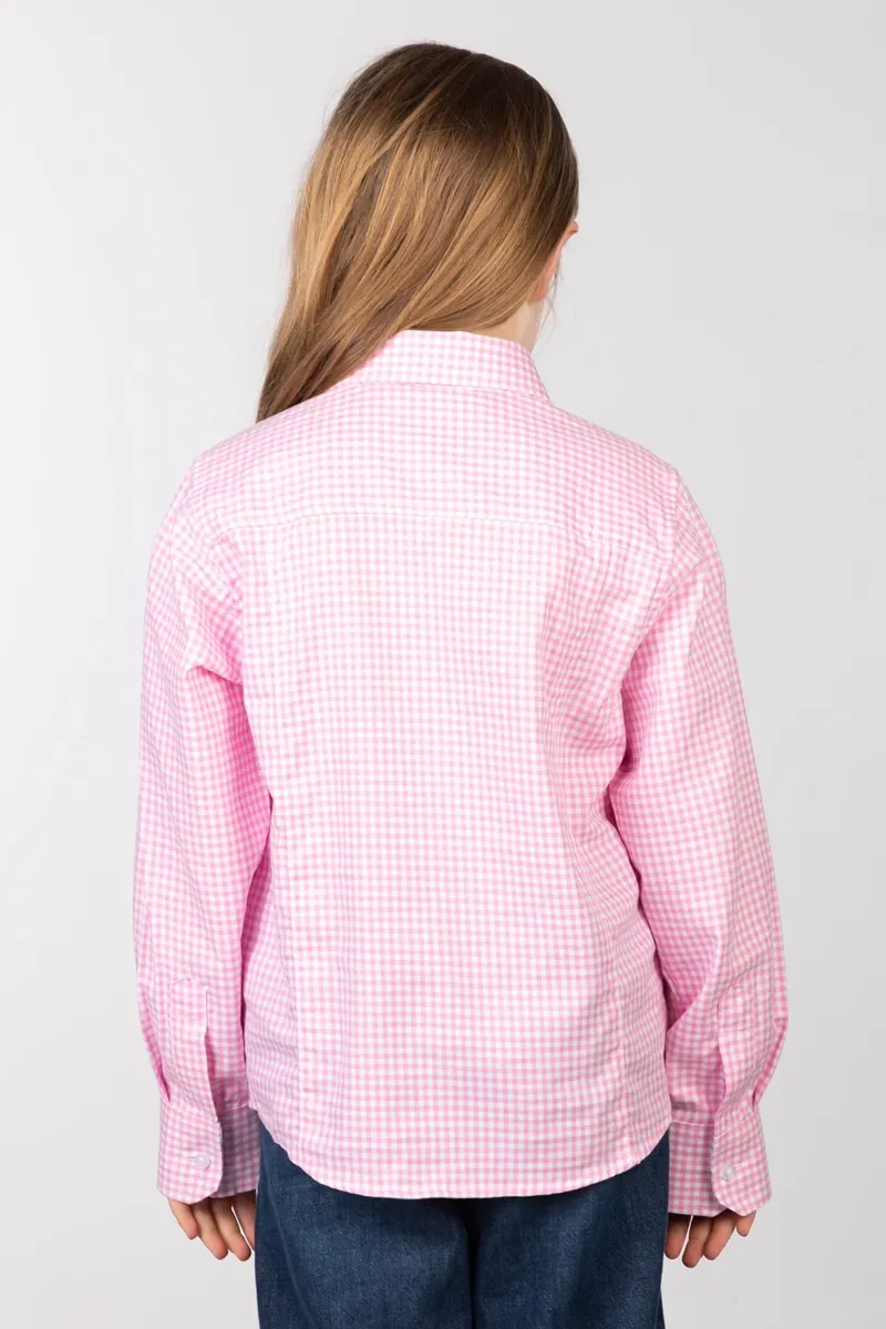 Rydale Country Girls Check Shirts - Gingham Pink-1