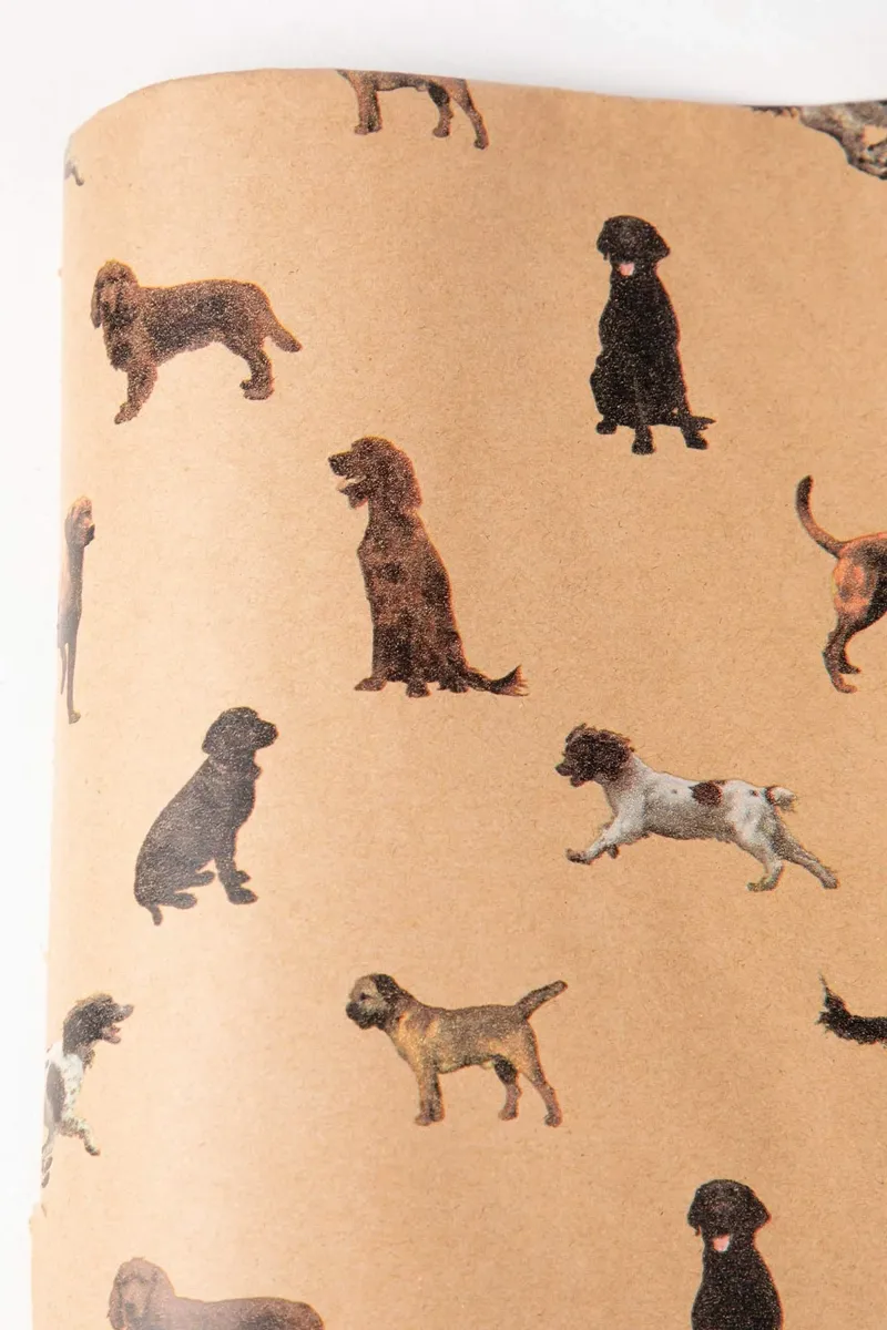 Rydale Wrapping Paper 3 Metre - Hound-1