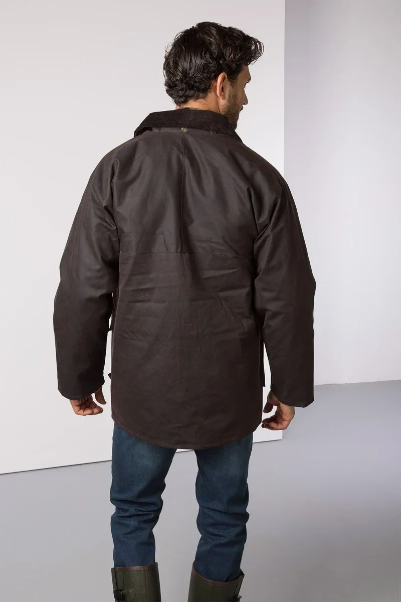 Rydale Men's Thirsk Waxed Jacket - Brown-3