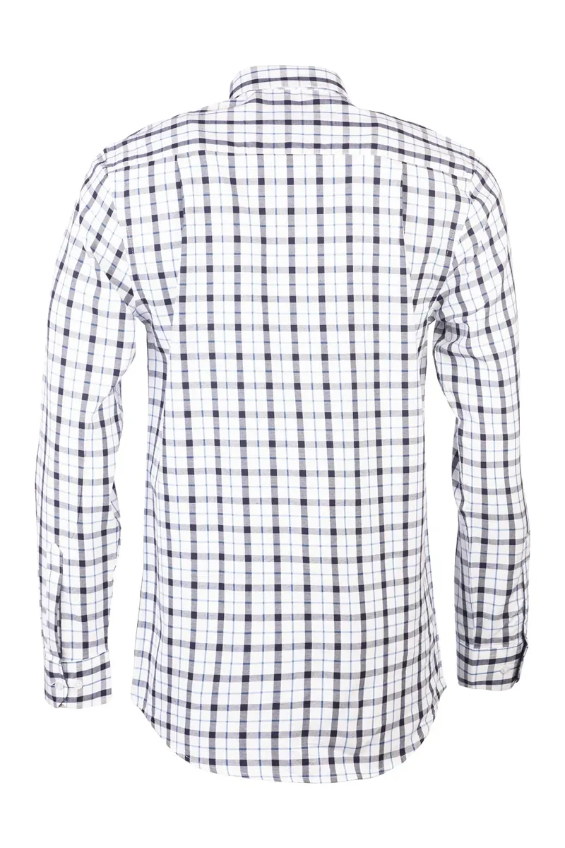 Rydale Men's Button Down Country Shirt - Haworth Dark Navy/Blue-1