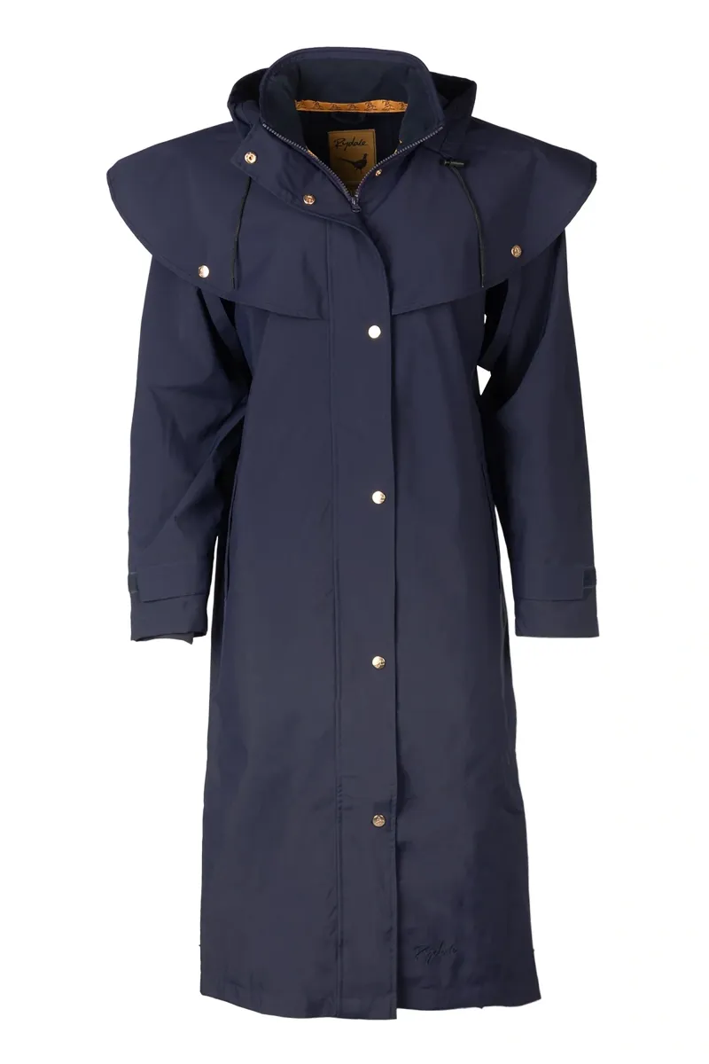 Rydale Ladies Bramham Full Length Coat - Dark Navy