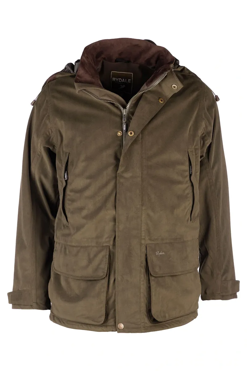 Rydale Men's Danby II Shooting Jacket - Dark Olive