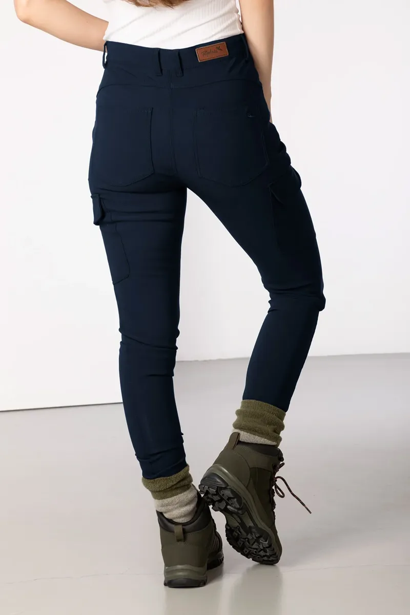 Rydale Ladies Aike II Walking Trousers with Pocket - Dark Navy-1
