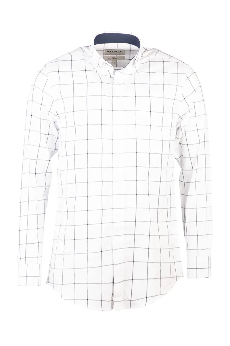 Rydale Men's Button Down Country Shirt - Ilkley Dark Navy