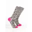 Rydale Women's Bamboo Rich Dog Ankle Socks Pack of 10 - Border Collie Grey