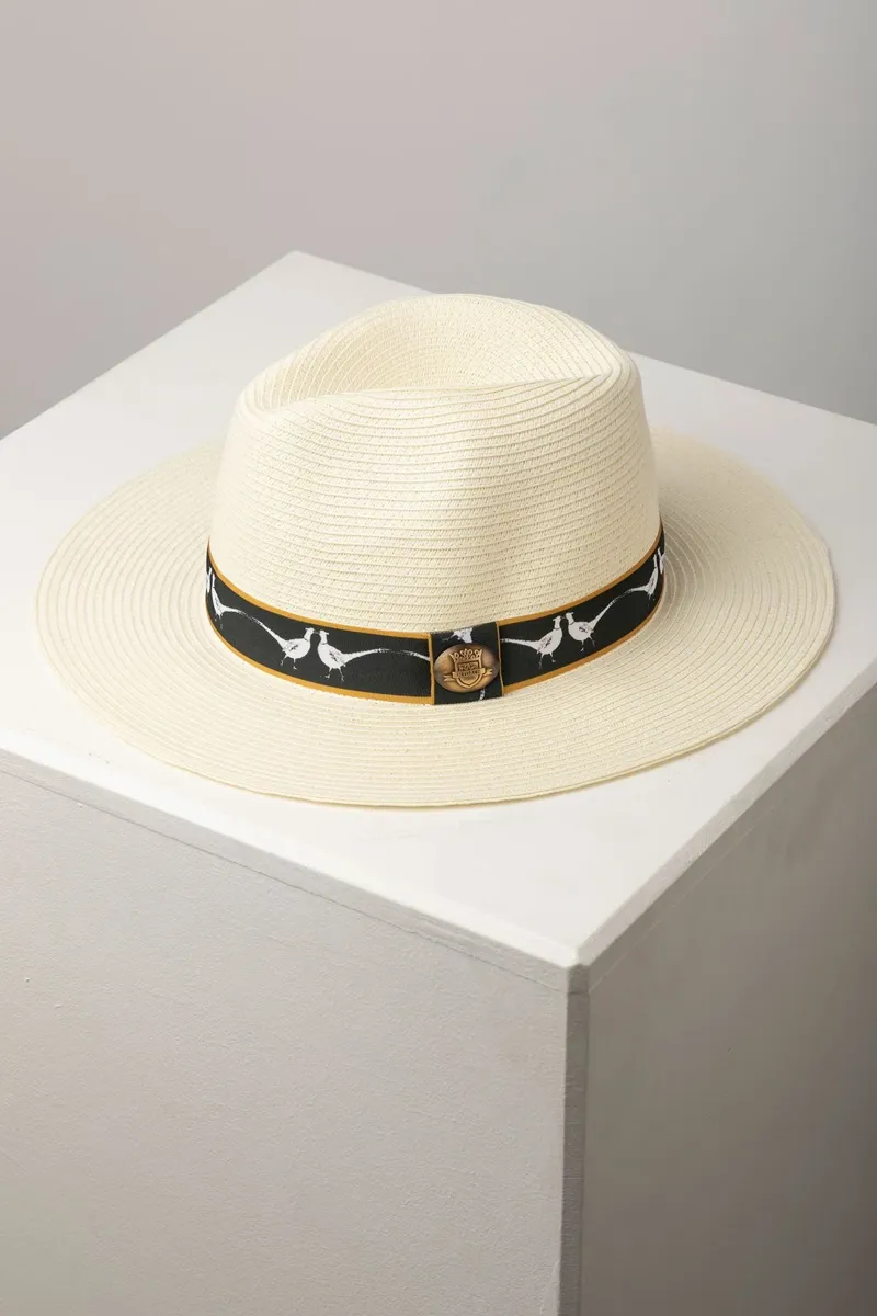 Rydale Malton Men's Panama Hat - Olive Pheasant