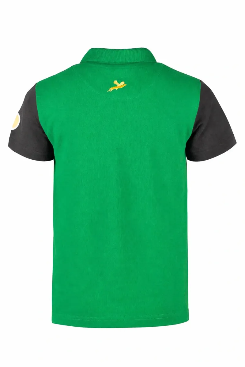 Rydale Junior Ganton Polo Shirt - Green/Black-1
