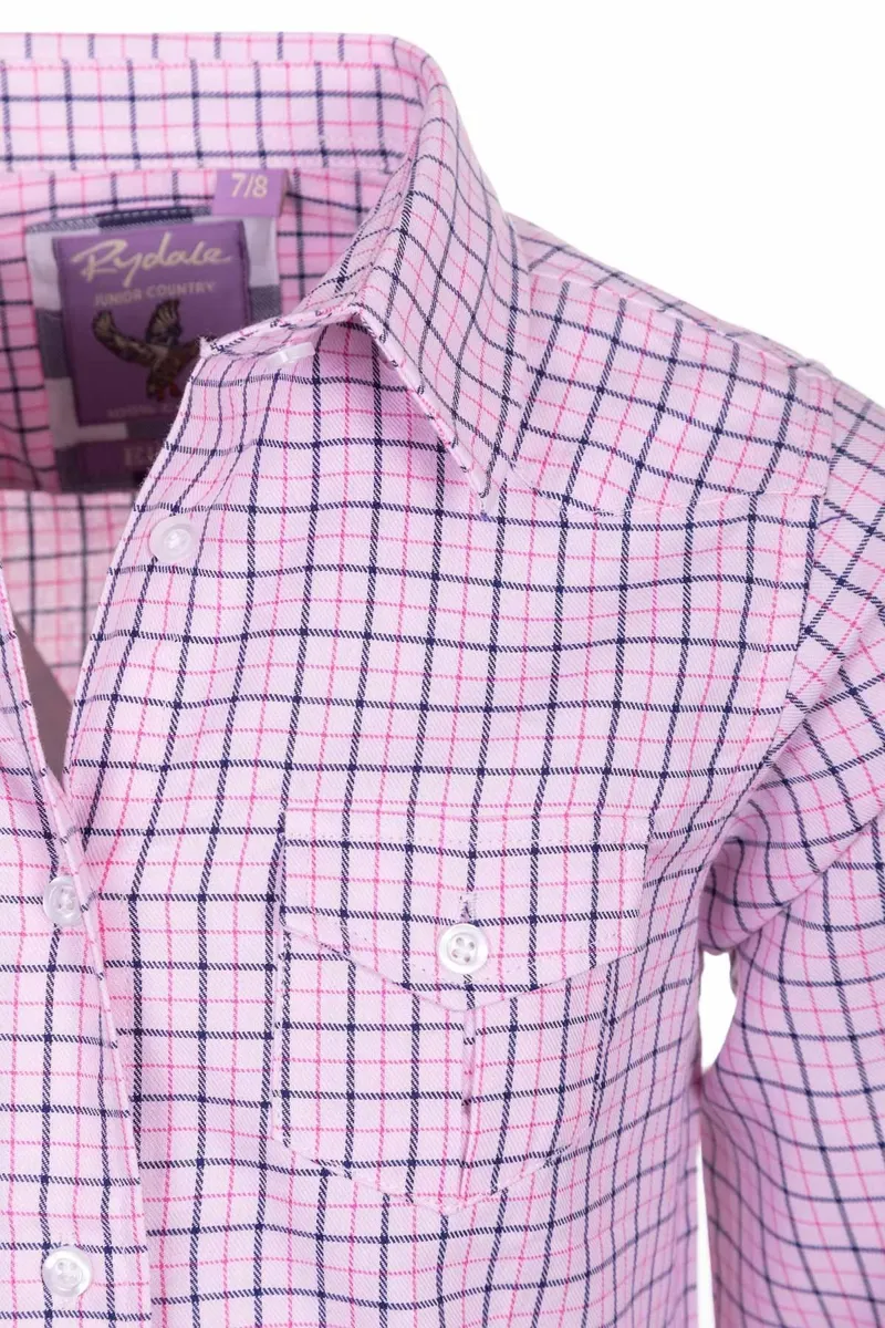 Rydale Country Girls Check Shirts - Pink-5