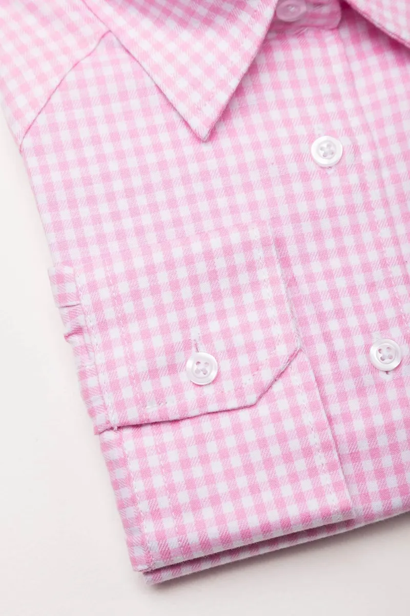 Rydale Country Girls Check Shirts - Gingham Pink-4