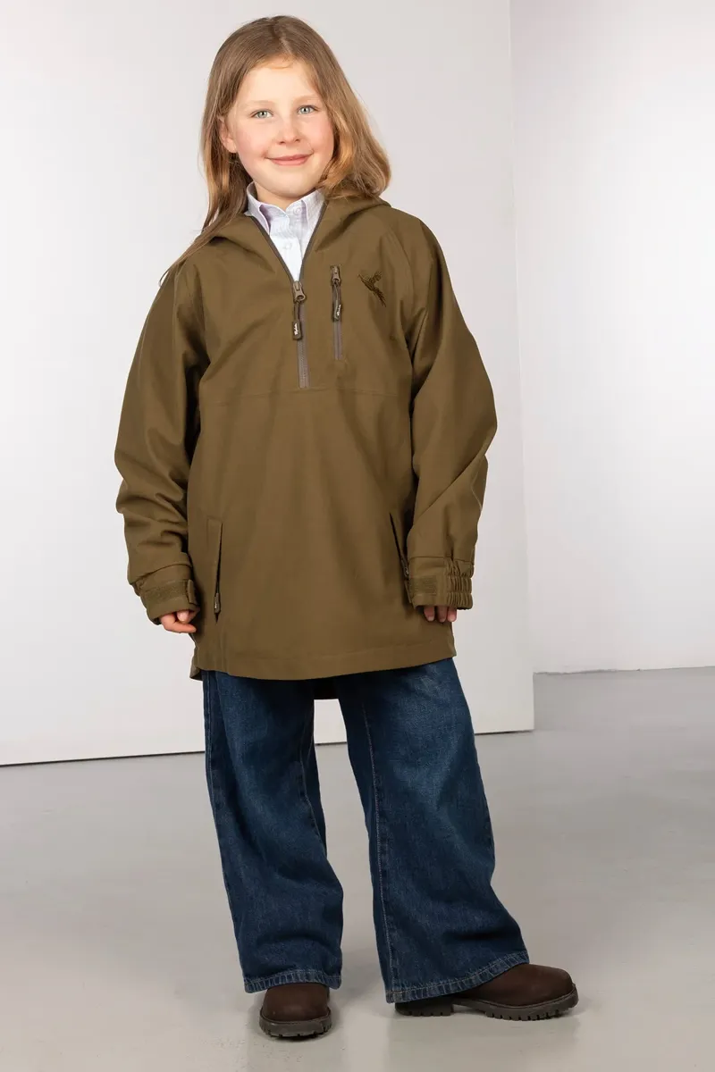 Rydale Junior Gembling Shooting Smock - Light Khaki-4
