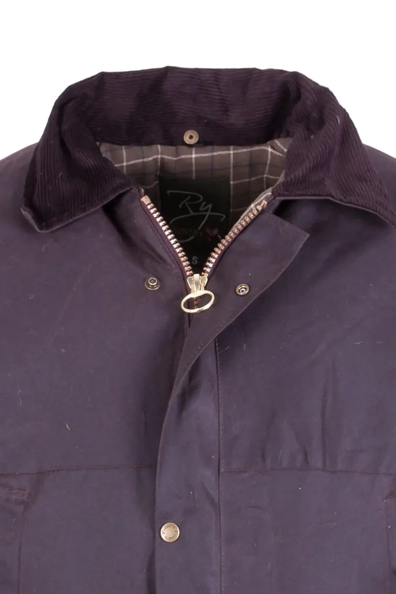 Rydale Men's Thirsk Waxed Jacket - Brown-2