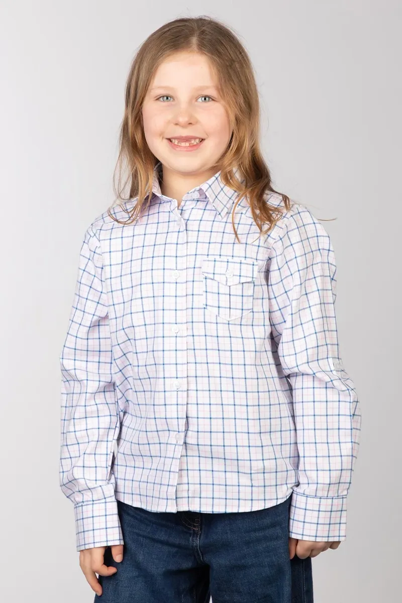 Rydale Country Girls Check Shirts - Poppy Blue