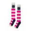 Rydale Ladies Broadstripe Knee Length Riding Socks - Marl Grey