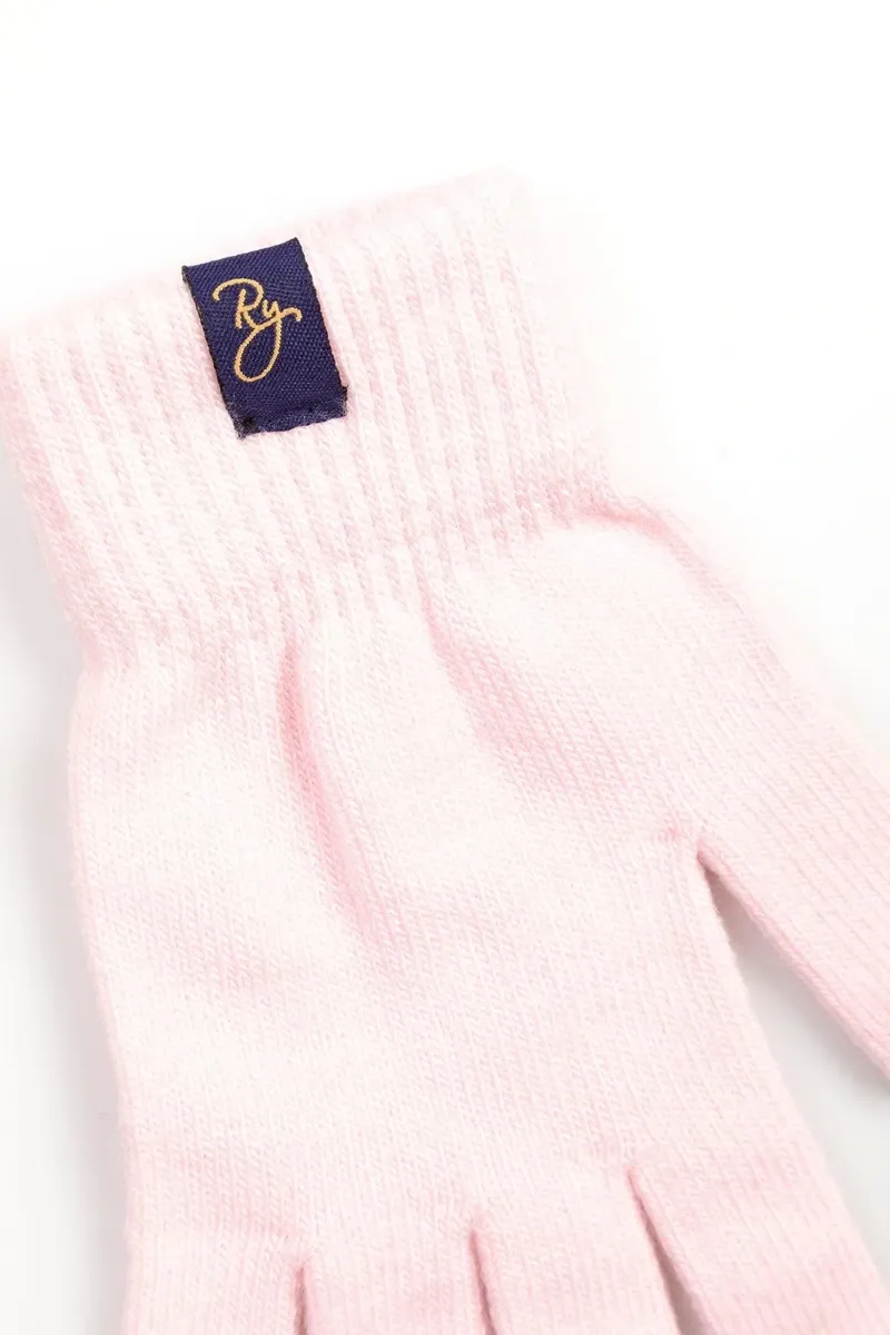 Rydale Ladies Bella Knitted Gloves - Sorbet-1
