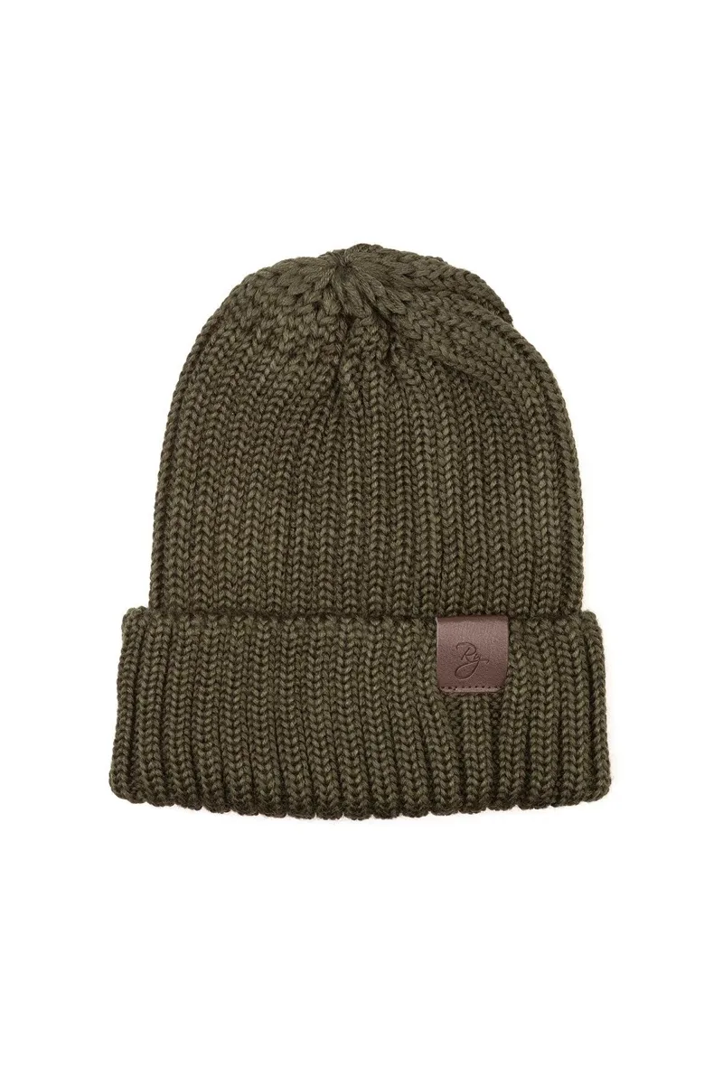 Rydale Ollie Boy's Beanie Hat - Olive