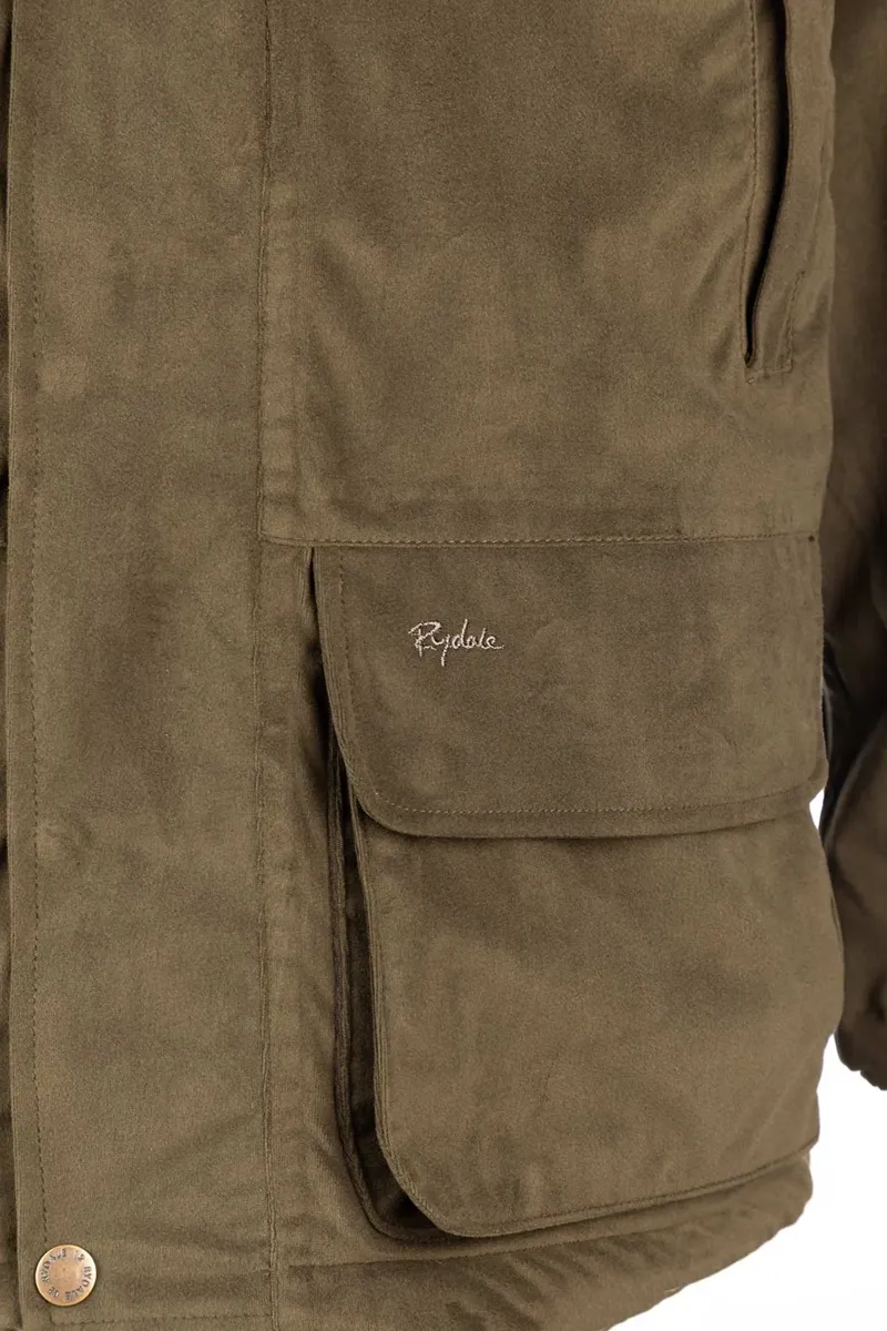 Rydale Men's Danby II Shooting Jacket - Dark Olive-2