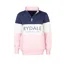 Rydale Ladies Byland Sweatshirt - Cow Denim/White/Sorbet
