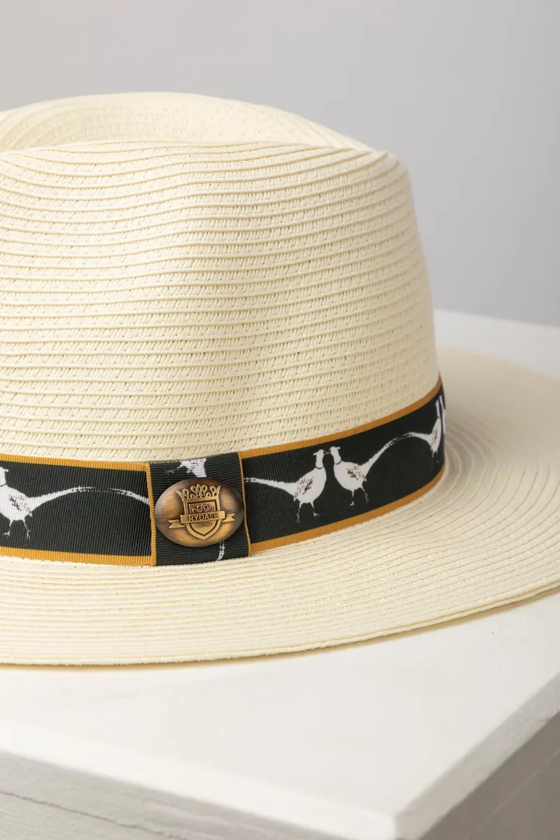 Rydale Malton Men's Panama Hat - Olive Pheasant-1