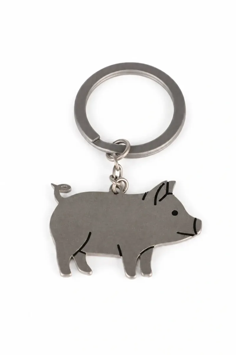Rydale Animal Keyring - Pig