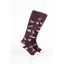Rydale Kids Animal Welly Socks Pack of 10 - Shetland Dark Berry