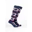 Rydale Womens Bamboo Rich Polo Belt Riding Socks Pack of Ten - Polo Dark Berry/Soft Pink/Navy