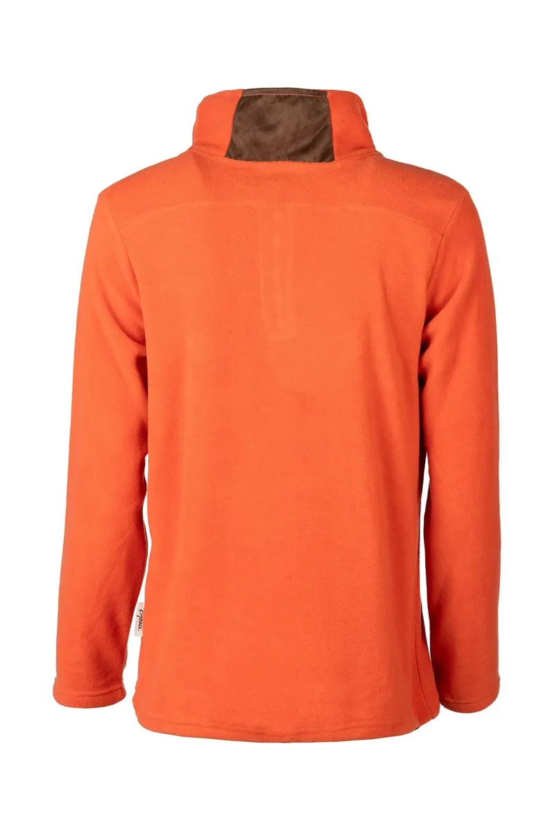 Rydale Ladies Kelk Overhead Pheasant Fleece - Burnt Orange-1