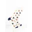 Rydale Women's Bamboo Rich Dog Ankle Socks Pack of 10 - Labrador Cream