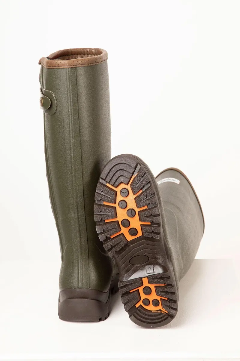Rydale Ladies Lady Gransmoor II Zip Wellington - Olive-2