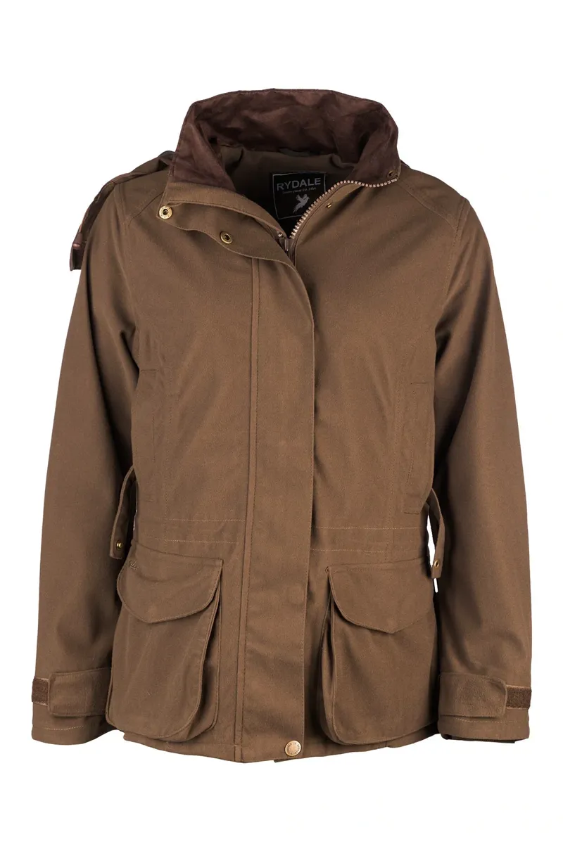 Rydale Ladies Shooting Jacket - Danby II - Brown