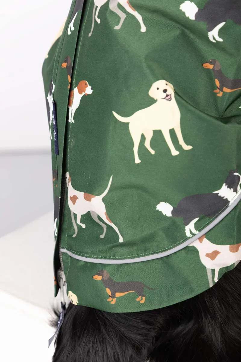 Rydale Yapham Patterned Dog Raincoats - Wagging Dog-3